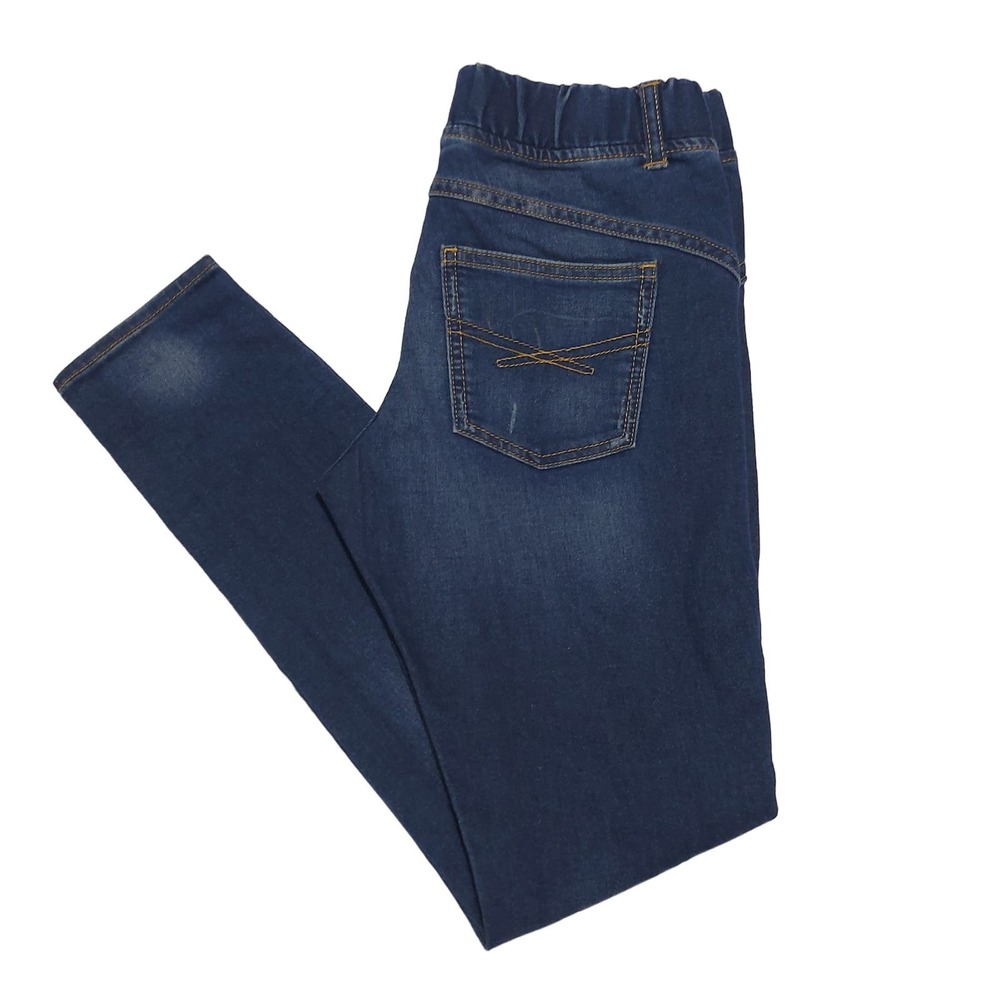 GAP Kids 1969 girls' medium wash distressed denim stretch legging jeans